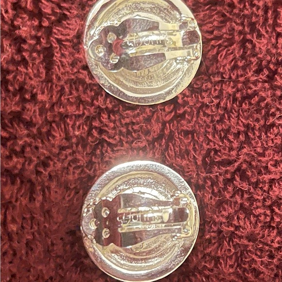 🚫SOLD🚫St. John Silver and Gold Eagle Clip Ons. - Picture 3 of 6